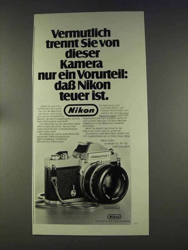 Pubblicità fotocamera nikon - pubblicità,