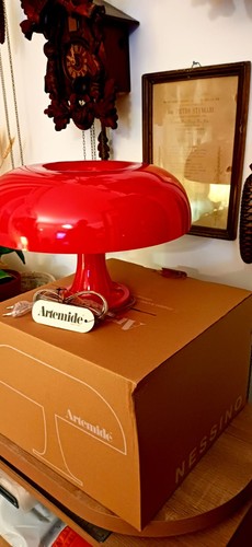 Lampada artemide nessino rossa - artemide,
