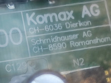 Komax IP2000 CH-6036