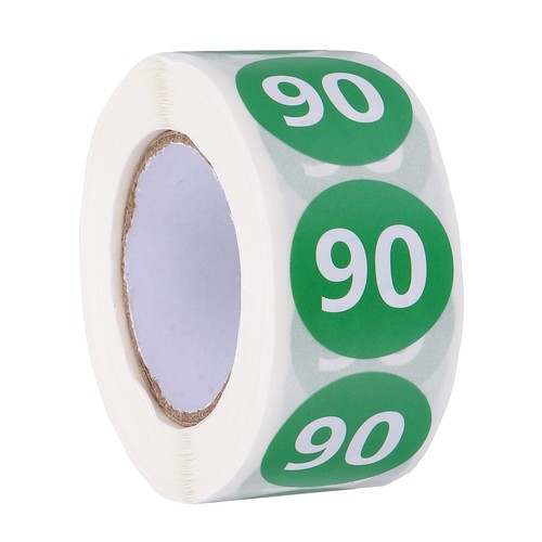 500 pezzi rotolo adesivi - rotolo,