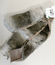 Pelliccia Vero Lapin - Cincillà, 1 Pezzo per cucito, Nuovo