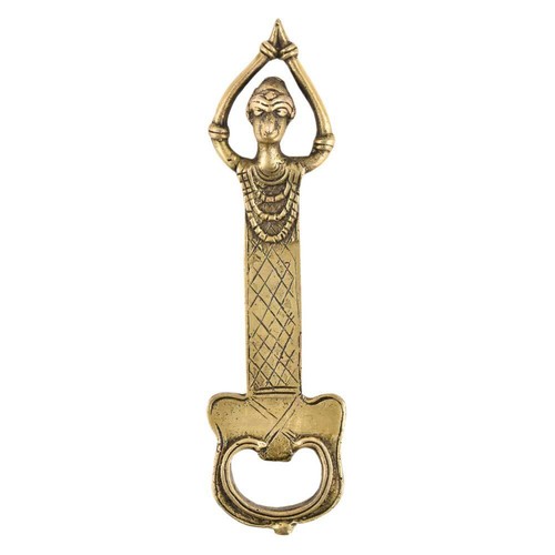 Mano ottone apribottiglie - ottone,