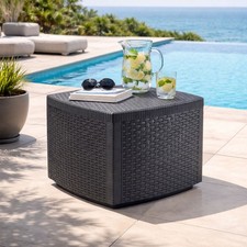 Tavolino da giardino effetto