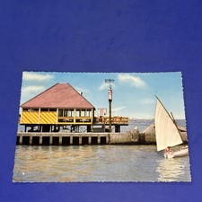 CERVIA MILANO MARITTIMA MOLO E SPIAGGIA - CARTOLINA A COLORI