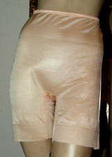 LUCIDO mutandine corpetto con GAMBA * mutandine sagomate * mutandine figura cipria L