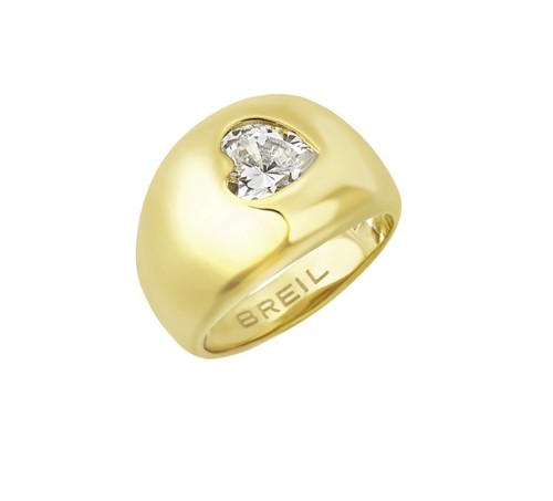 Anello acciaio breil donna - anello,