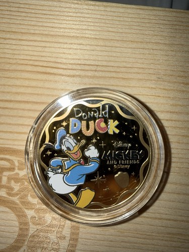 Donald duck gold plated - duck,