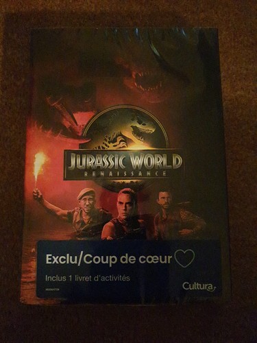 Jurassic world renaissance - jurassic, dvd