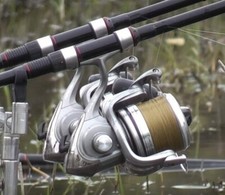 2 mulinelli da pesca/carpa