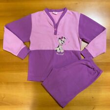 Karelpiù Pigiama Invernale Completo Bambina Ragazza 11-12 anni Rosa Viola Caldo