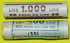Lotto compost.da 2 rotolini da £ 10 anno 1995 e £ 20 originali Italia anno 1982
