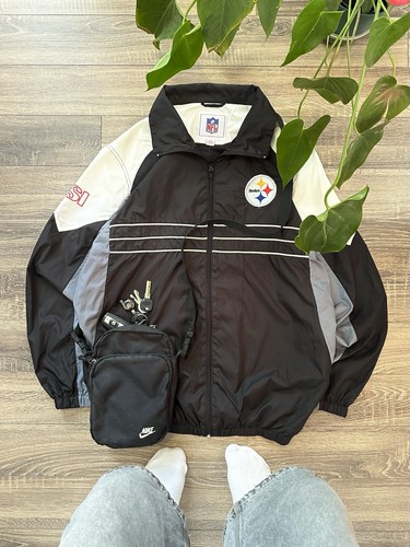 Giacca vento nfl - a, steelers