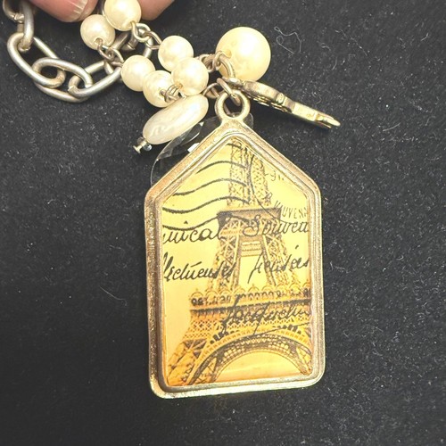 Collana ciondolo cartolina