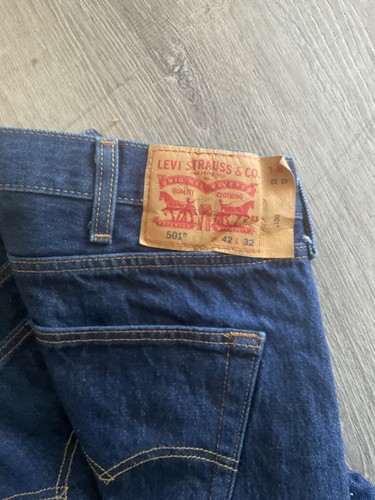 Jeans levis 501 bottone mosca - jeans,