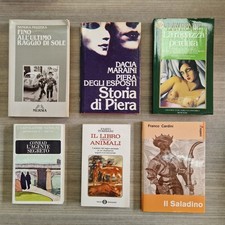 Lotto 6 libri narrativa