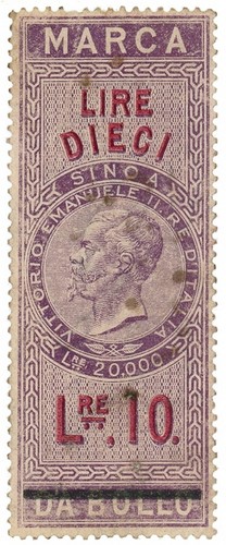 Lire banca nazionale nel - lire,