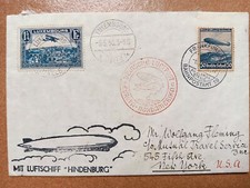 Germania 1936 busta posta volo