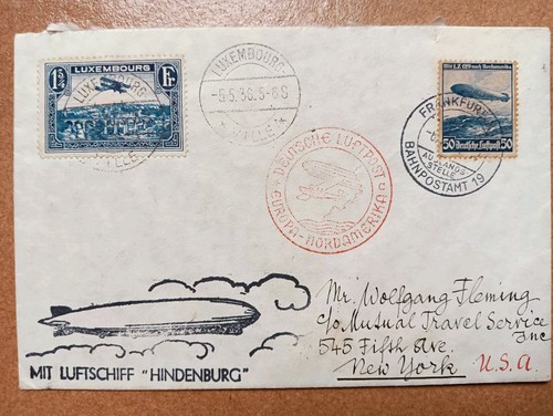 Germania 1936 busta - posta, volo