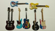 Chitarre in miniatura da collezione - Band Rock (LOTTO)