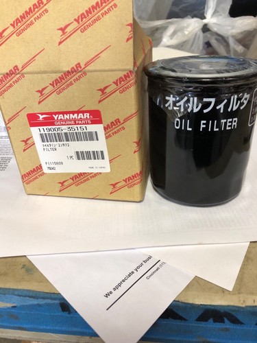 Yanmar parts oil filter fuel - yanmar,
