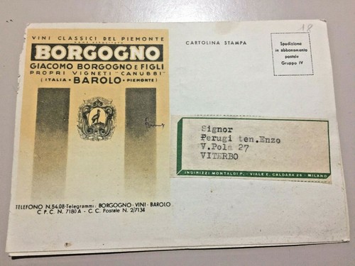 Cartolina commerciale giacomo - cartolina,