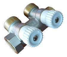 Durevole ottone 2 sezioni 3/4"