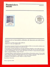 ITALIA 2008 BOLLETTINO