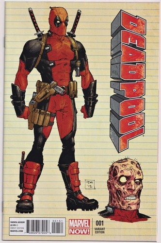 Deadpool tony moore design - #1,