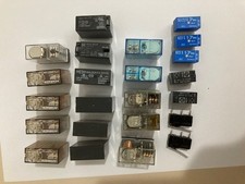 N° 18 RELE' varie marche e voltaggi nuovi e recuperati - tutti funzionanti