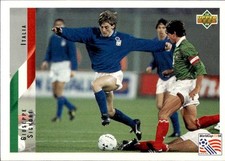 Card World Cup USA '94 Upper Deck 1994  # 127 Giuseppe Signori