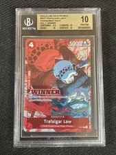 One Piece BGS 10 TRAFALGAR LAW P-017 - ENG ENGLISH WINNER