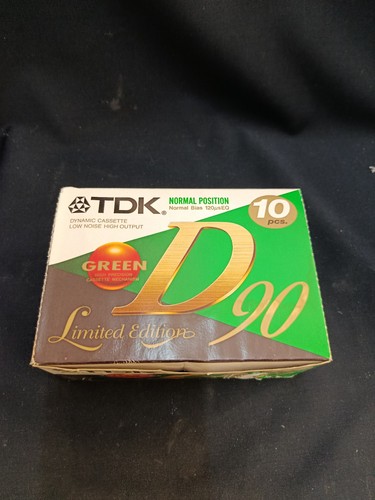 Box with sealed - tapes,, tdk