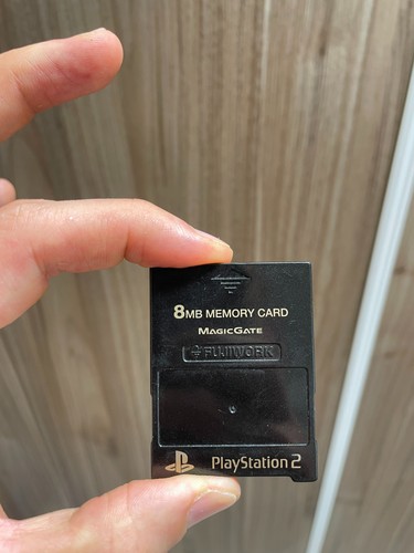 Ps2 memory card 8mb fujiwork - memory,