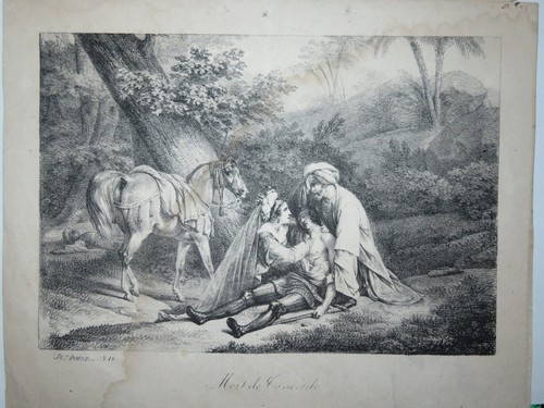 Horace vernet litho originale - horace,
