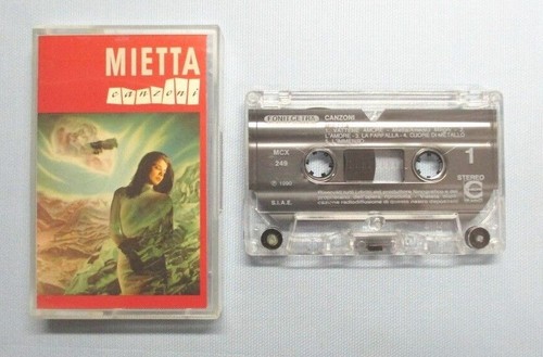 Musicassetta mietta canzoni - -,