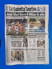 GAZZETTA DELLO SPORT 6 GENNAIO