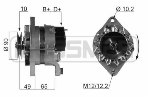 Alternatore per iveco daily - per,