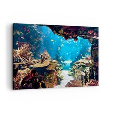 Quadro su Tela 120x80cm Oceano