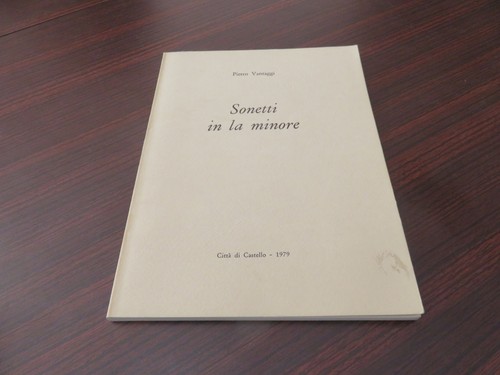 Pietro vantaggi sonetti - -, in