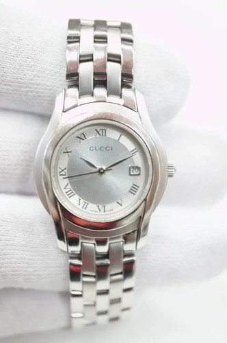 Gucci silver metal unisex