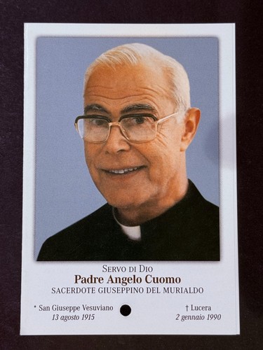 Santo card reliquia santino - santo,
