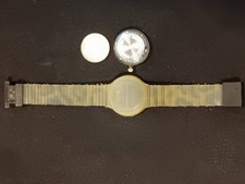 Orologio Hip Hop vintage fantasia leopardata – cinturino gomma, unisex