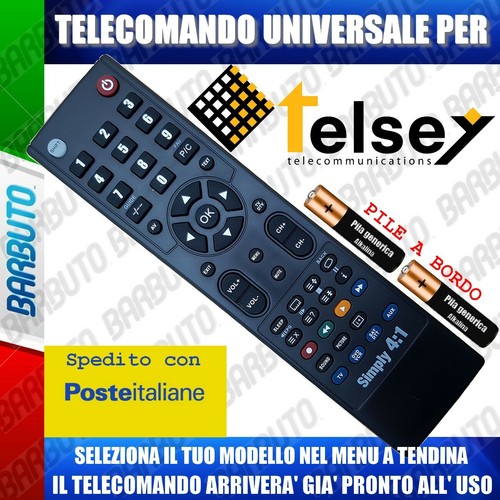 Telecomando universal telsey - telecomando,