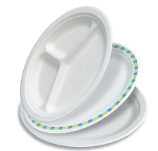 50 Piatti 100% compostabili