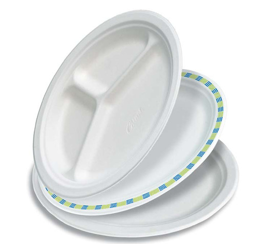 Piatti 100 compostabili - piatti, 100%