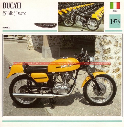 Ducati 350 desmo mk3 1973 - desmo,