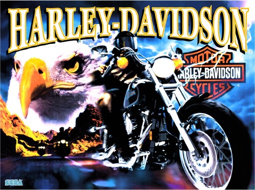 Sega harley davidson flipper - sega,