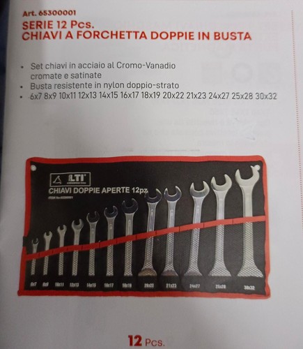 Serie chiavi fisse a - fisse, (