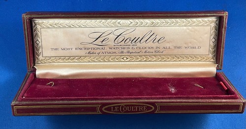 Coultre vintage watch box - le,