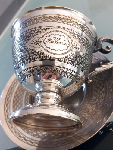 Antico piatto argento - argento, wmf